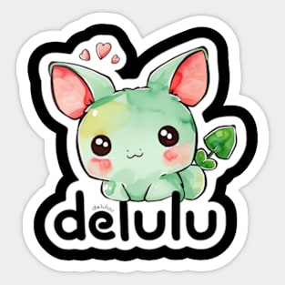 Delulu Kawaii Monster Pals Sticker